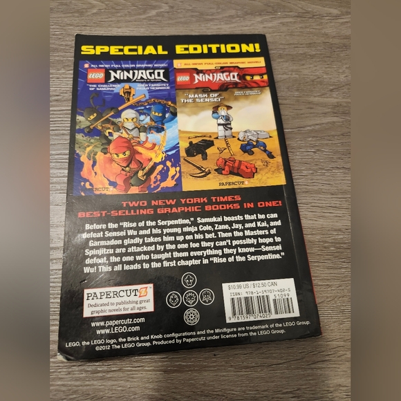 Ninjago "It All Begins Here" Book - Picture 2 of 4